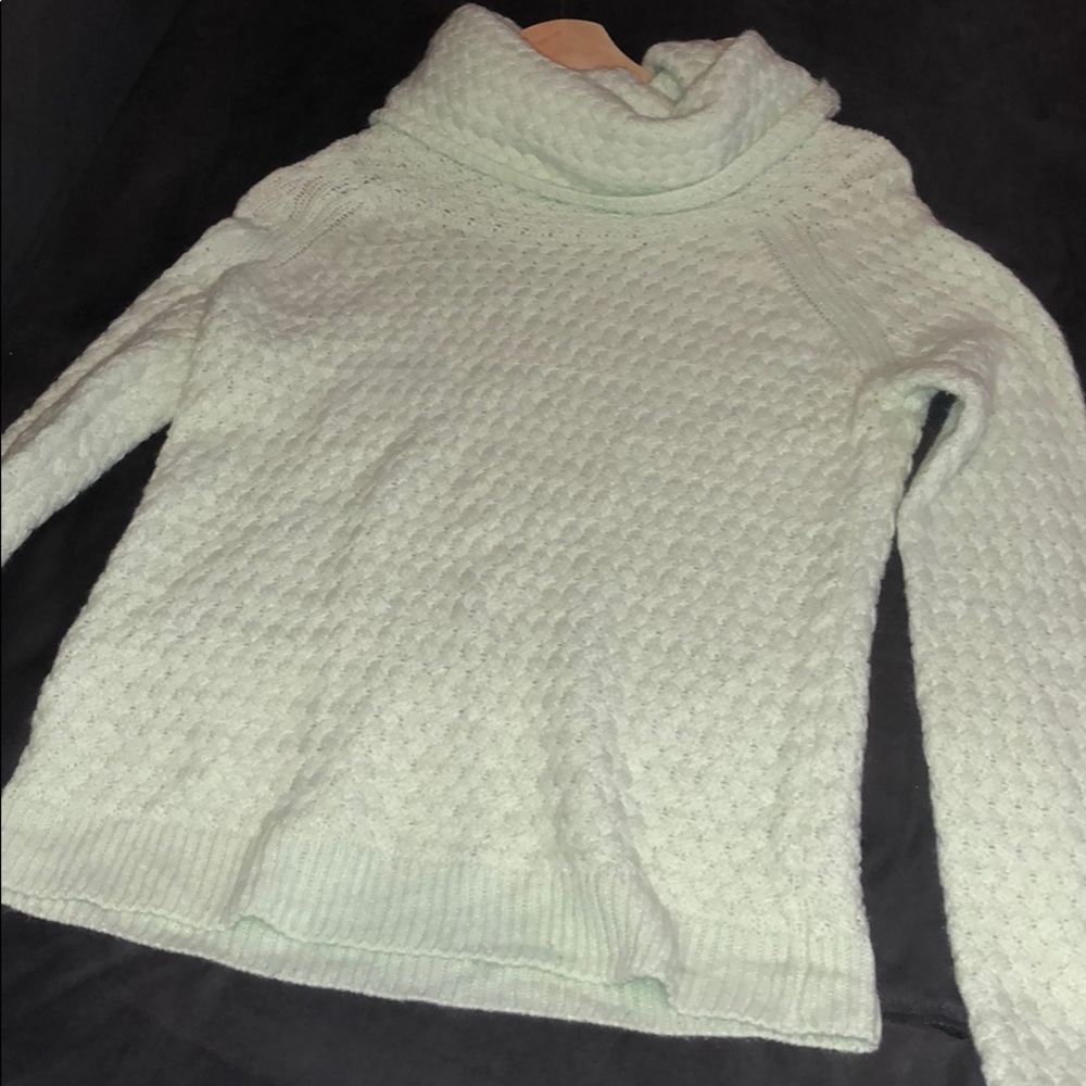 Mint Green Turtleneck sweater